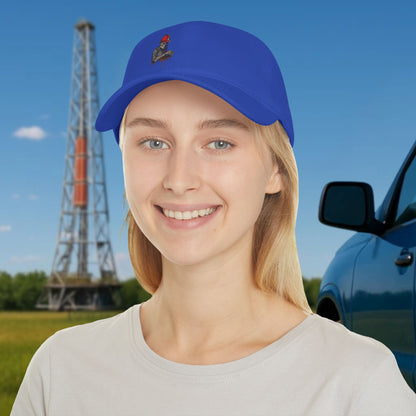 Skeleton Oilfield Worker Visual hat, General Oil cap