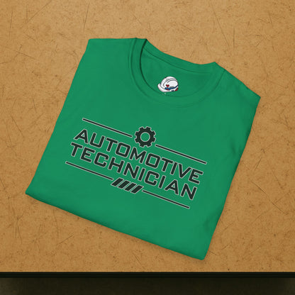Industrial Badge Automotive Technician T-Shirt, Auto Mechanic T-Shirt