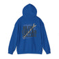 'Blue Collar Dollars' Men's Hoodie, Motivational Sweater