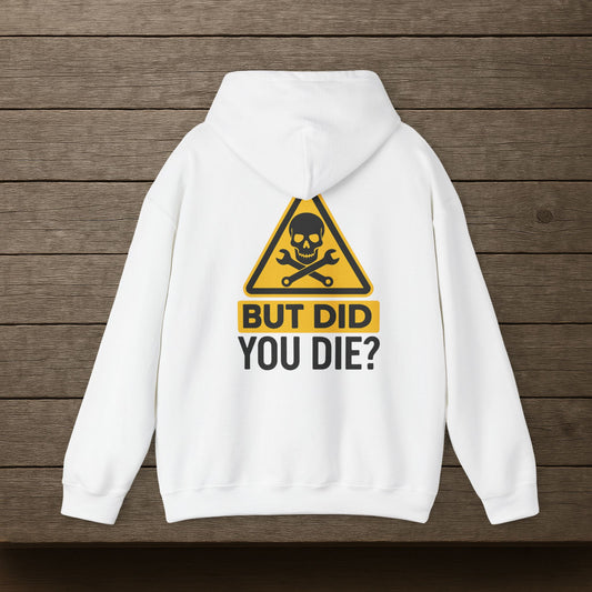 'But Did You Die' Hoodie, Motivational Sweater