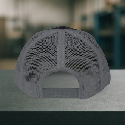 Heavy Duty Mechanic Suspension Skeletal Hat, HDM Embroidered Cap