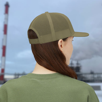 Skeleton Millwright Alignment Hat, Maintenance Cap