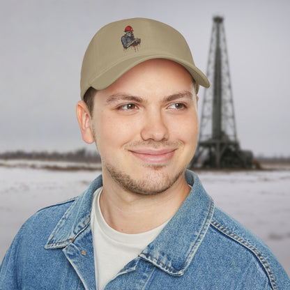 Skeleton Oilfield Worker Visual hat, General Oil cap
