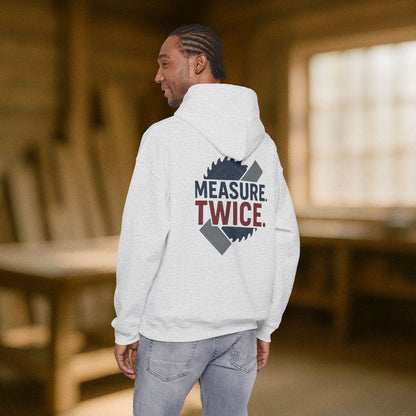 “Measure Twice” Hoodie, Carpenter Sweater