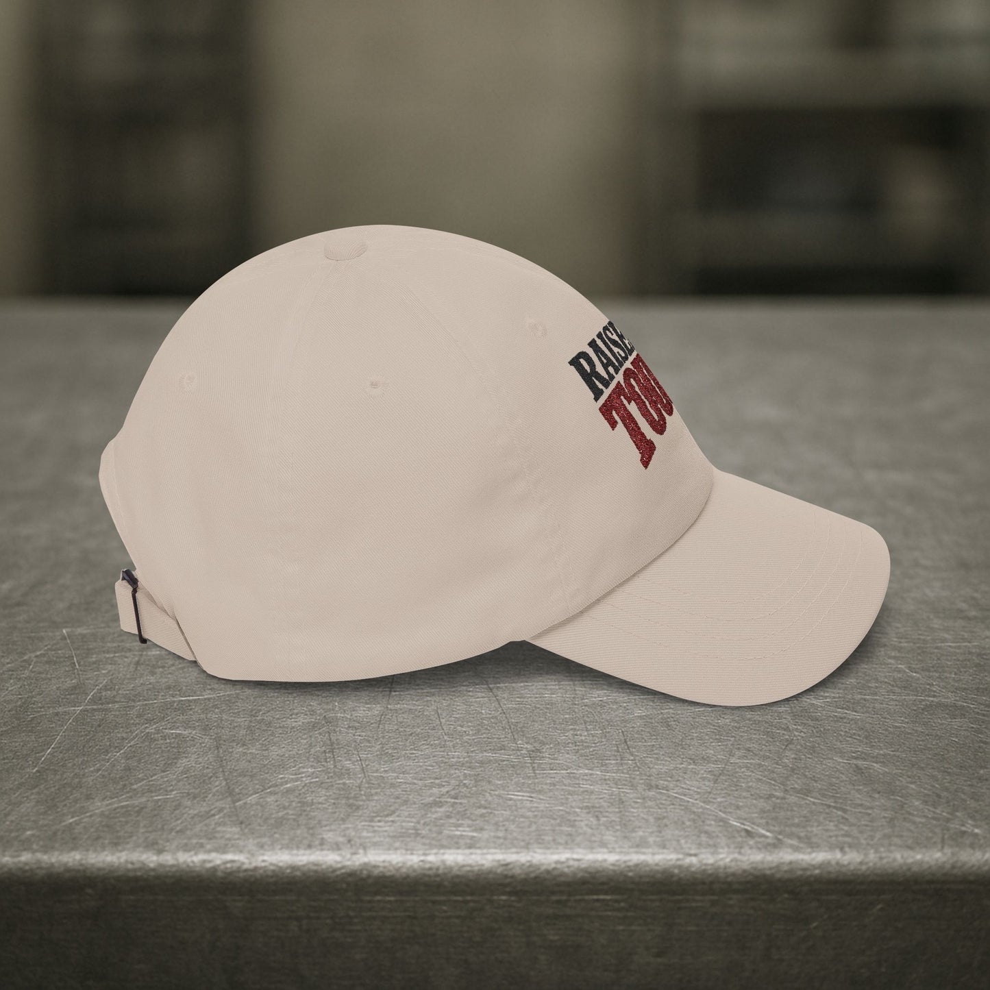 “Raised Him Tough” Hat, Trades Parent Pride Cap