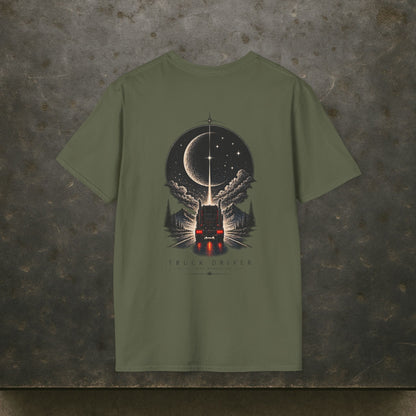 Not All Who Wander Are Lost Semi T-Shirt, Truck Driver Tee Shirt
