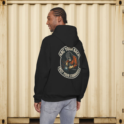 'Arc Your Back, Not Your Standards' Hoodie, Funny Sweater