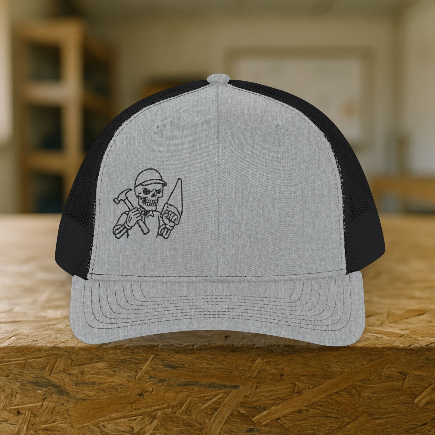 Carpenter Workwear hat, Carpenter skeleton cap