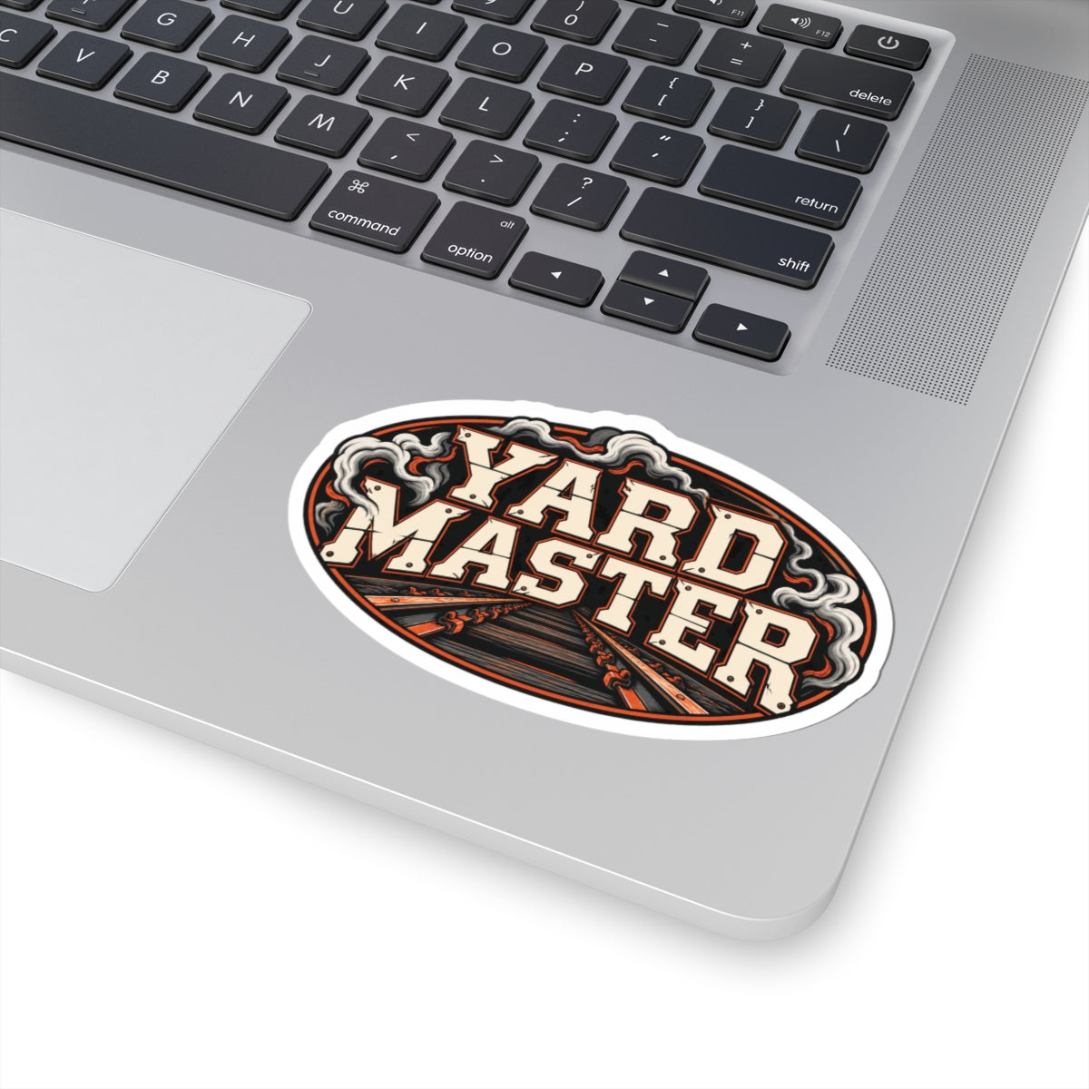 Yard Master, Railroad Men’s Sticker