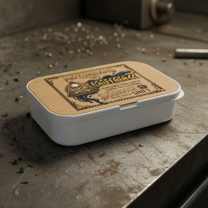 'Cleaning The Doghouse All Shift' Lunch Box, Motorhand Funny Food Storage