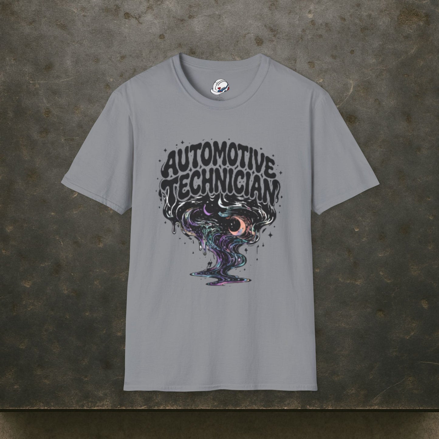 Automotive Technician T-Shirt, Mechanic Cosmic T-Shirt