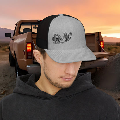 Swamper Embroidered Skeleton hat, Swamping cap