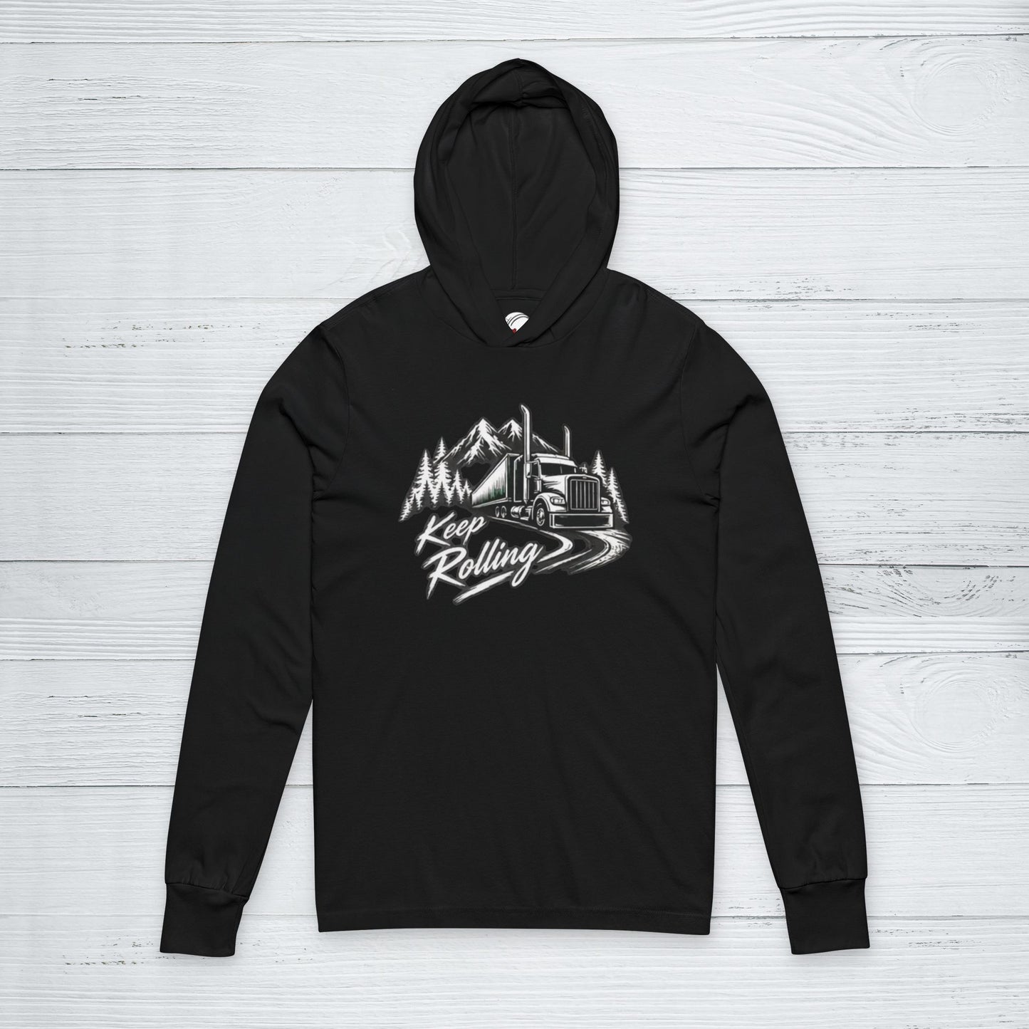 Keep Rolling Sweater, Trucker Pullover