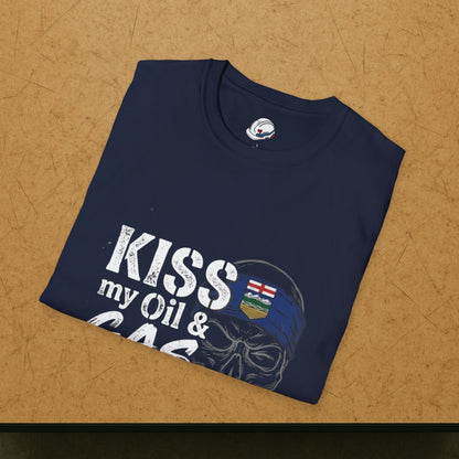“Kiss My Oil & Gas Ass” Sweater, Oil & Gas Funny T-shirt