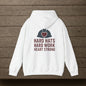 'Hard Hats, Hard Work, Heart Strong' Hoodie, Motivational Sweater