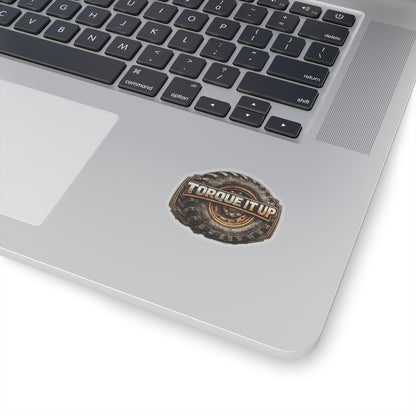 Torque It Up Sticker, Heavy Duty Mechanic Hardhat Stickers