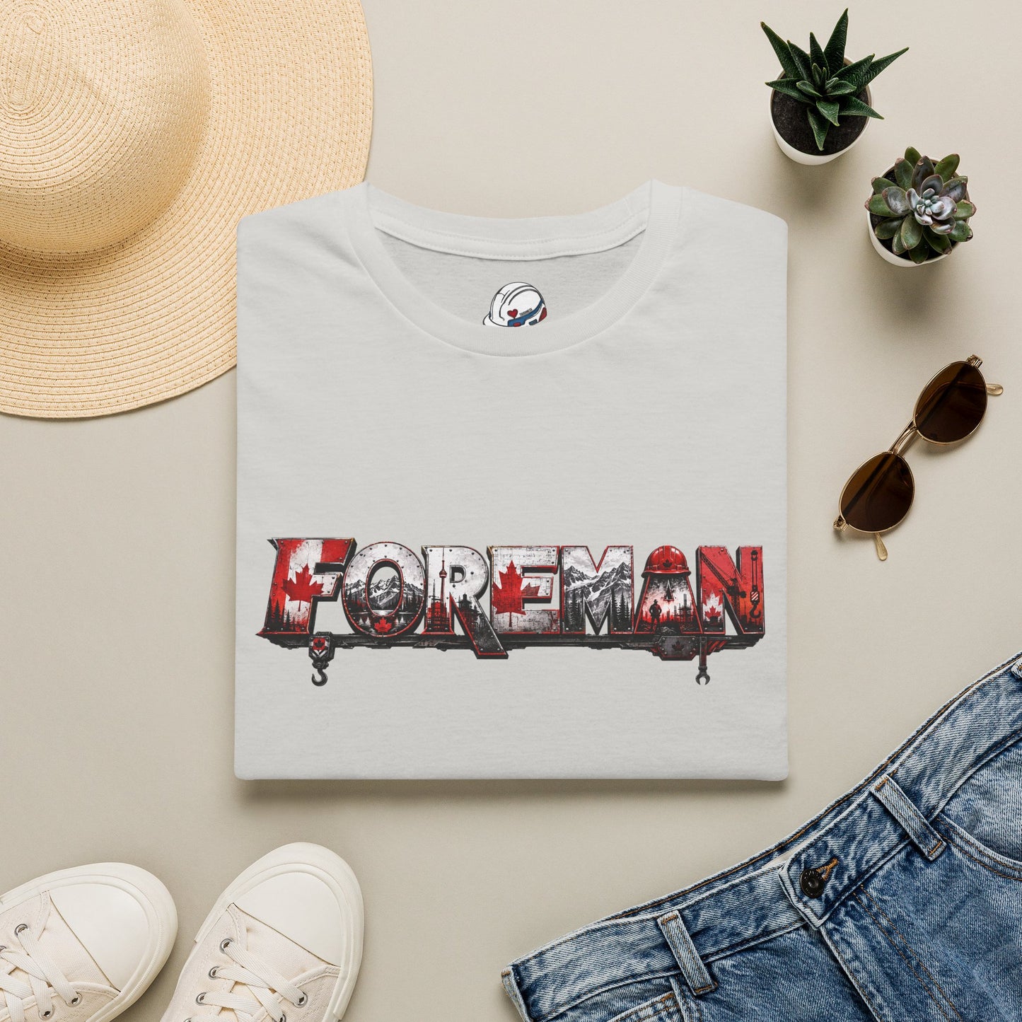 “Foreman” Canadian T-Shirt, Foreman Canada Pride Short Sleeve