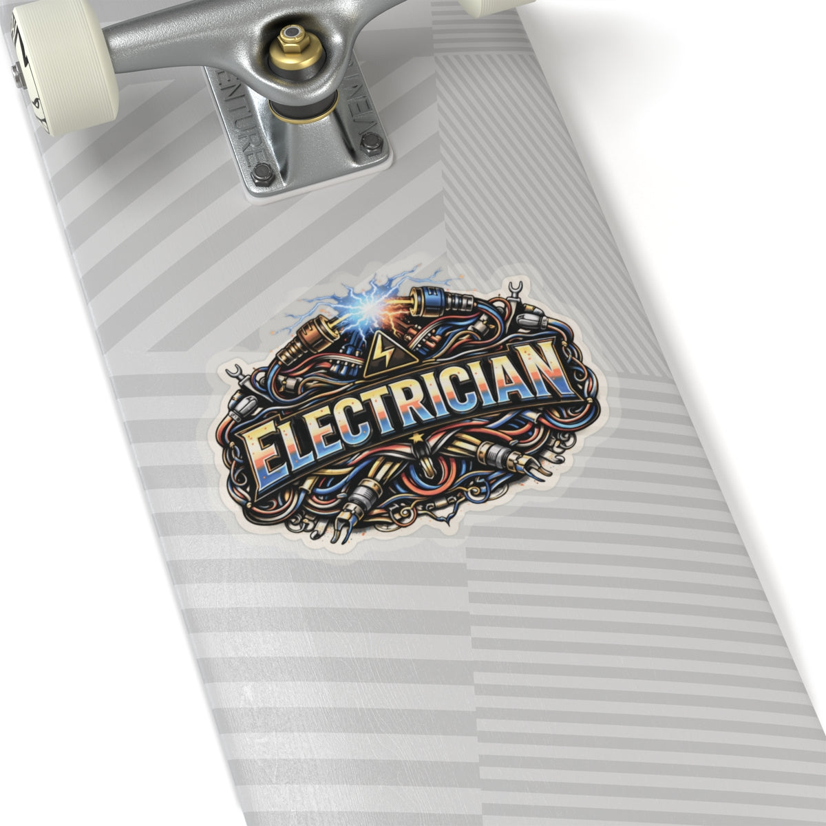 Electrician Wires Sticker, Sparky Hardhat Stickers