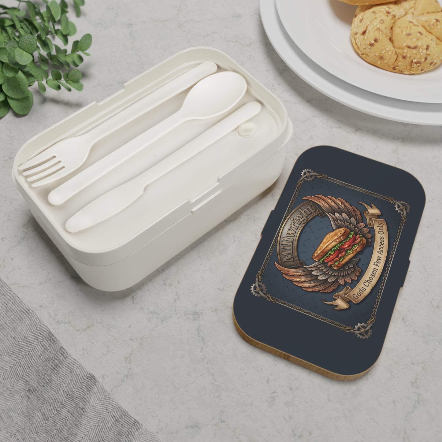 'God's Chosen Few Access Only' Lunch Box, Millwright Funny Food Storage