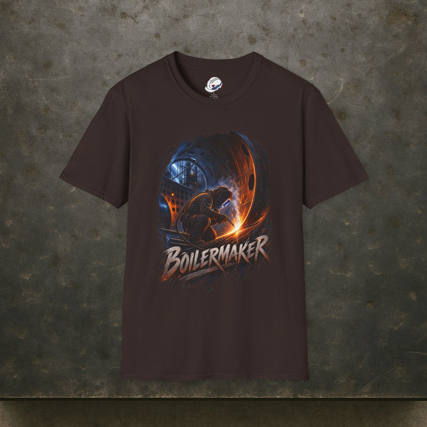 Boilermaker T-Shirt, Boiler & Vessel Trade Shirt