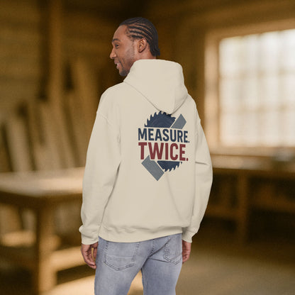 “Measure Twice” Hoodie, Carpenter Sweater