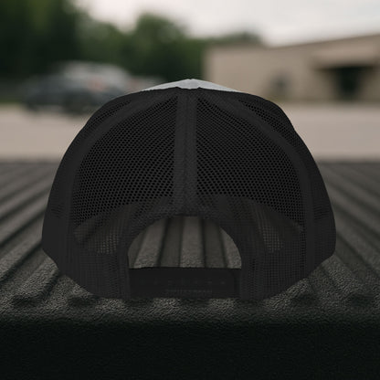 Truck Driver Smoke Hat, Embroidered Trucker Semi Cap