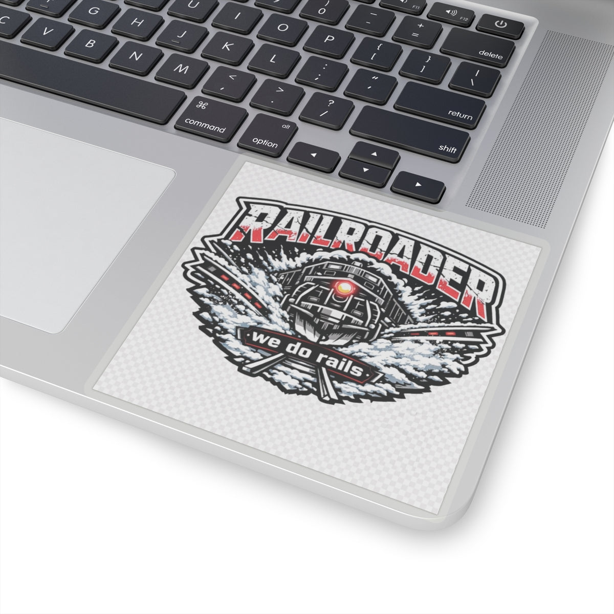 Railroader Sticker, We Do Rails Hardhat Sticker