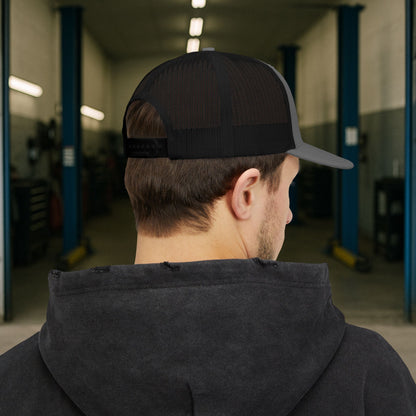 Skeleton Heavy Duty Mechanic hat, Heavy Duty technician embroidered cap