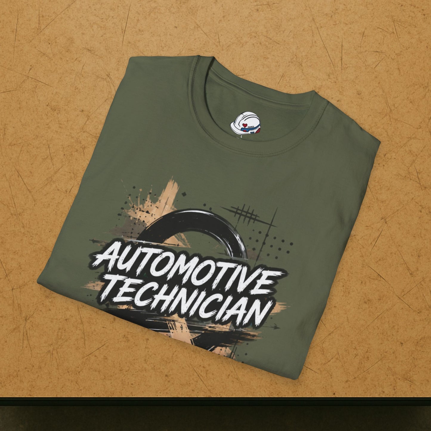 Automotive Technician T-Shirt, Distressed Auto Mechanic T-Shirt