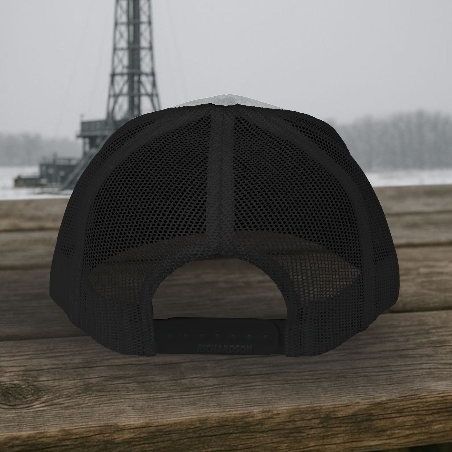 Skeleton Motorhand Valve Work Hat, Oilfield Motorhand Cap