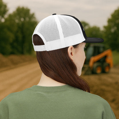 Equipment Operator Skeleton hat, Equipment Operator embroidered cap