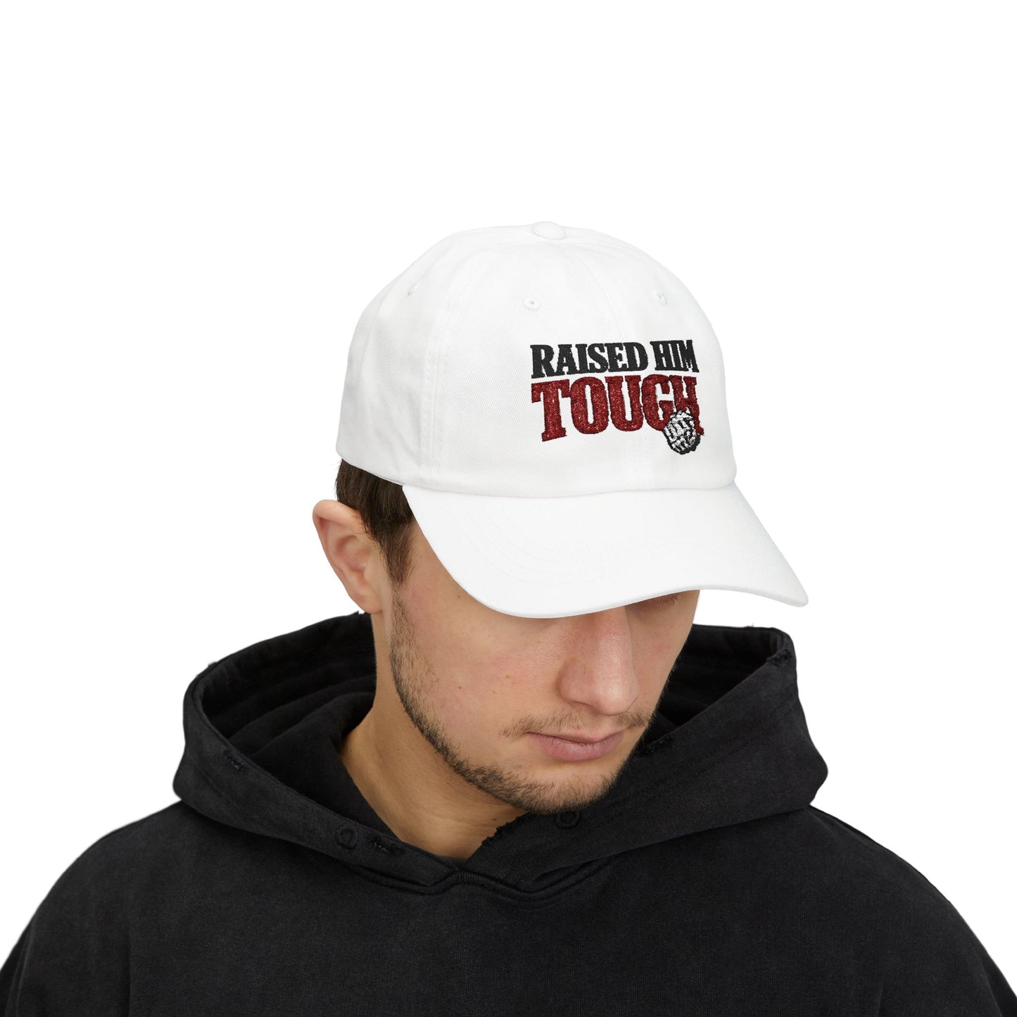 “Raised Him Tough” Hat, Trades Parent Pride Cap