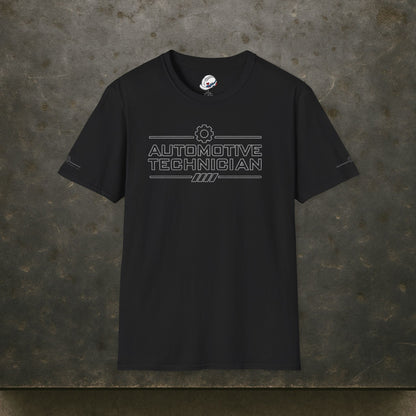 Industrial Badge Automotive Technician T-Shirt, Auto Mechanic T-Shirt
