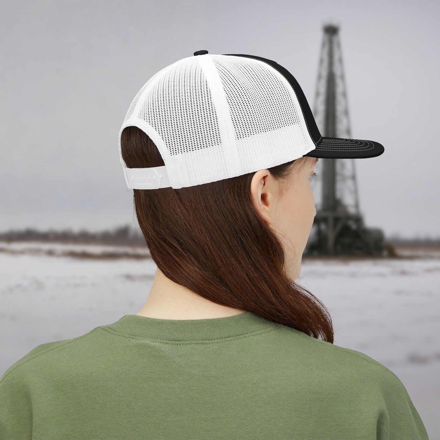 Oil Skeleton Work Hat, Oilfield All-Roles Cap