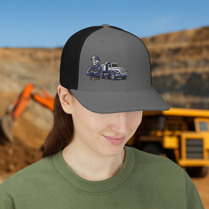 Equipment Operator Skeleton hat, Equipment Operator embroidered cap