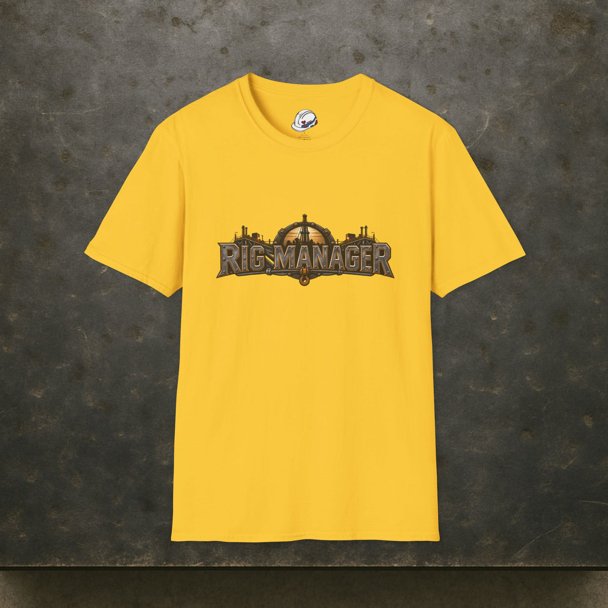 Rig Manager Derrick & Steel Emblem Men's T-Shirt