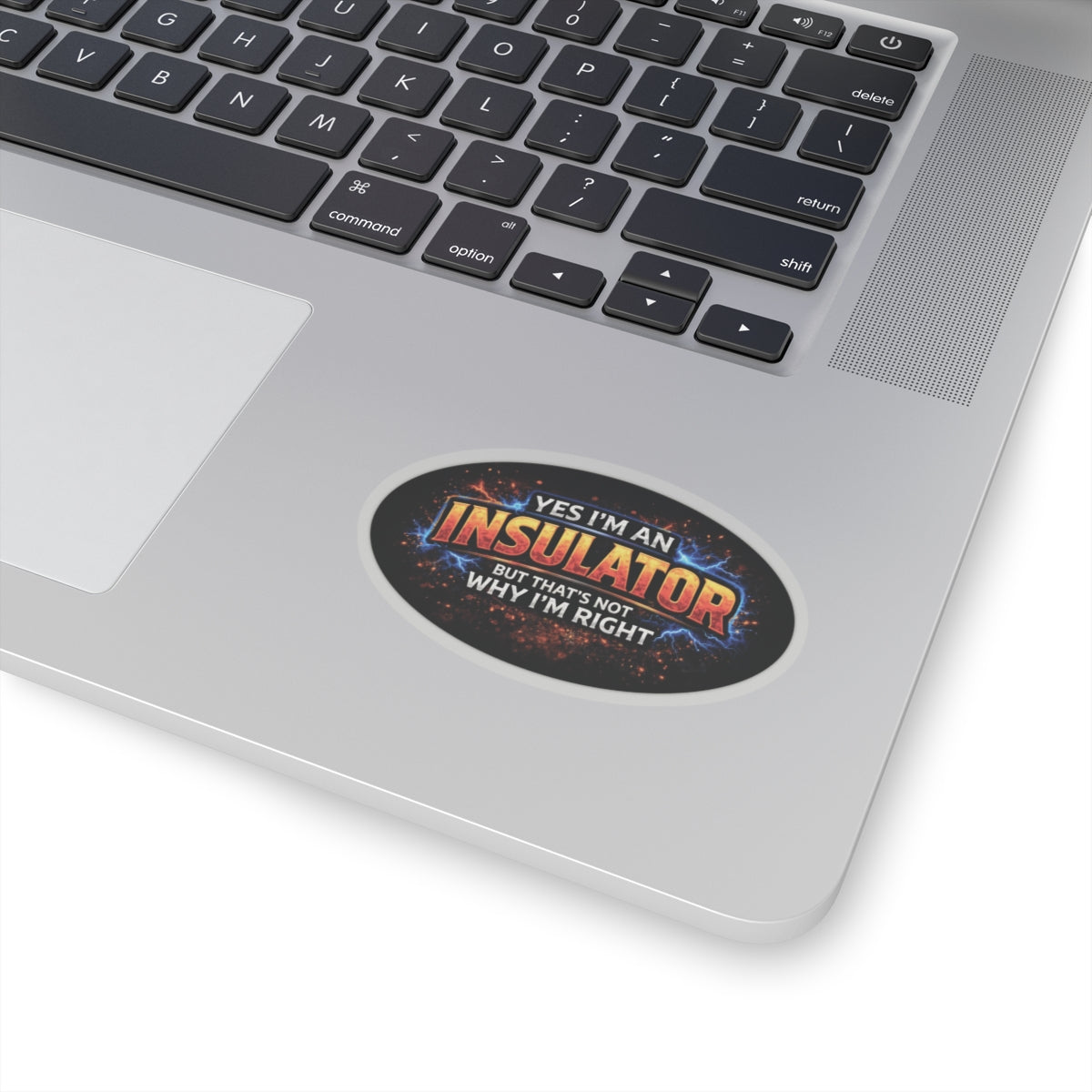 Yes I’m an Insulator But That’s Not Why I’m Right Sticker, Insulator Hardhat Stickers