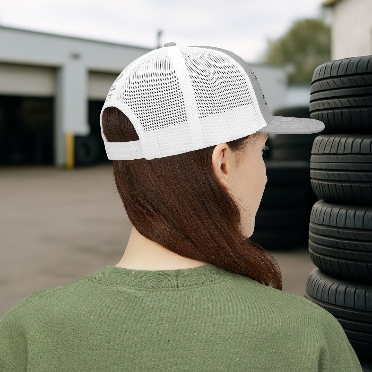 “My Boyfriend Builds Shit” Wife Hat, Trades Spouse Embroidered Cap