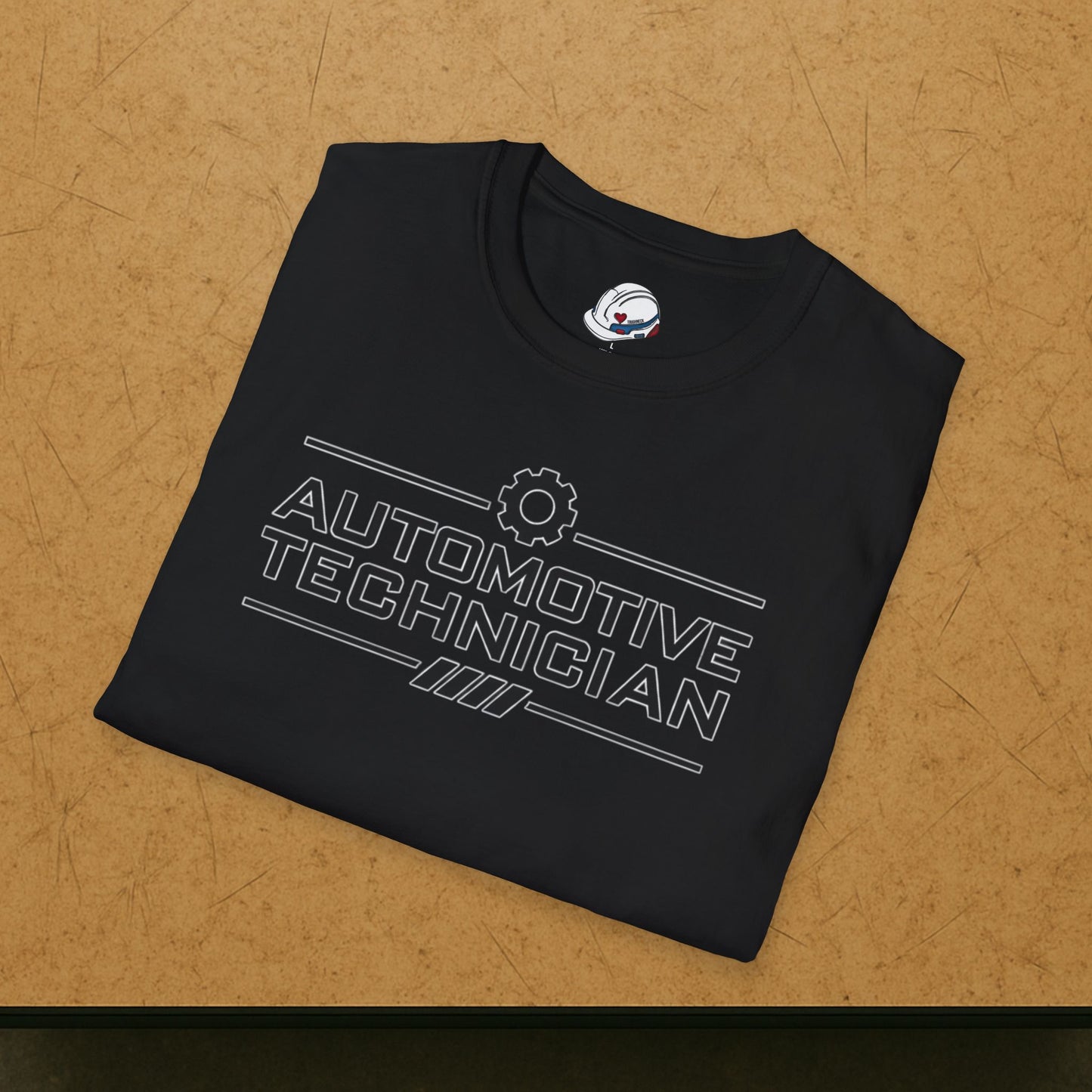 Industrial Badge Automotive Technician T-Shirt, Auto Mechanic T-Shirt