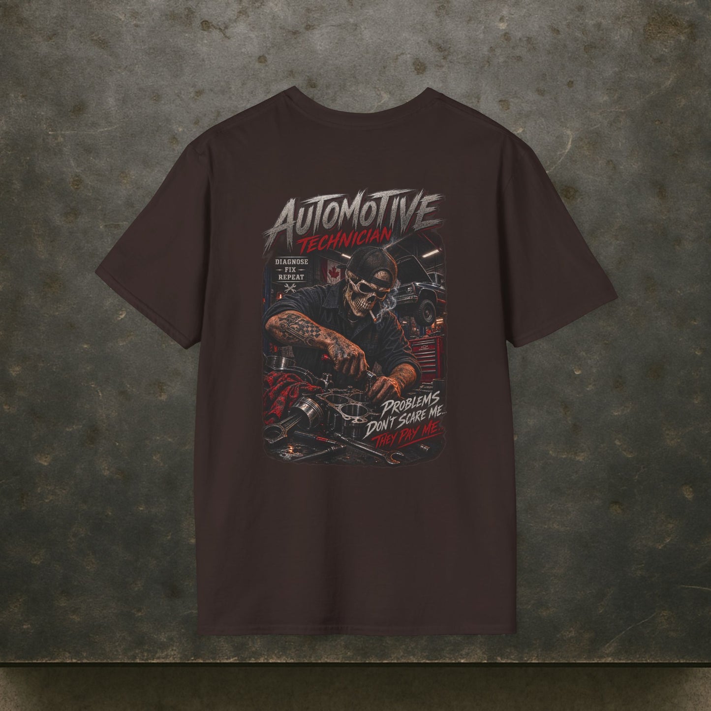 Problems Pay Me T-Shirt, Automotive Technician T-Shirt