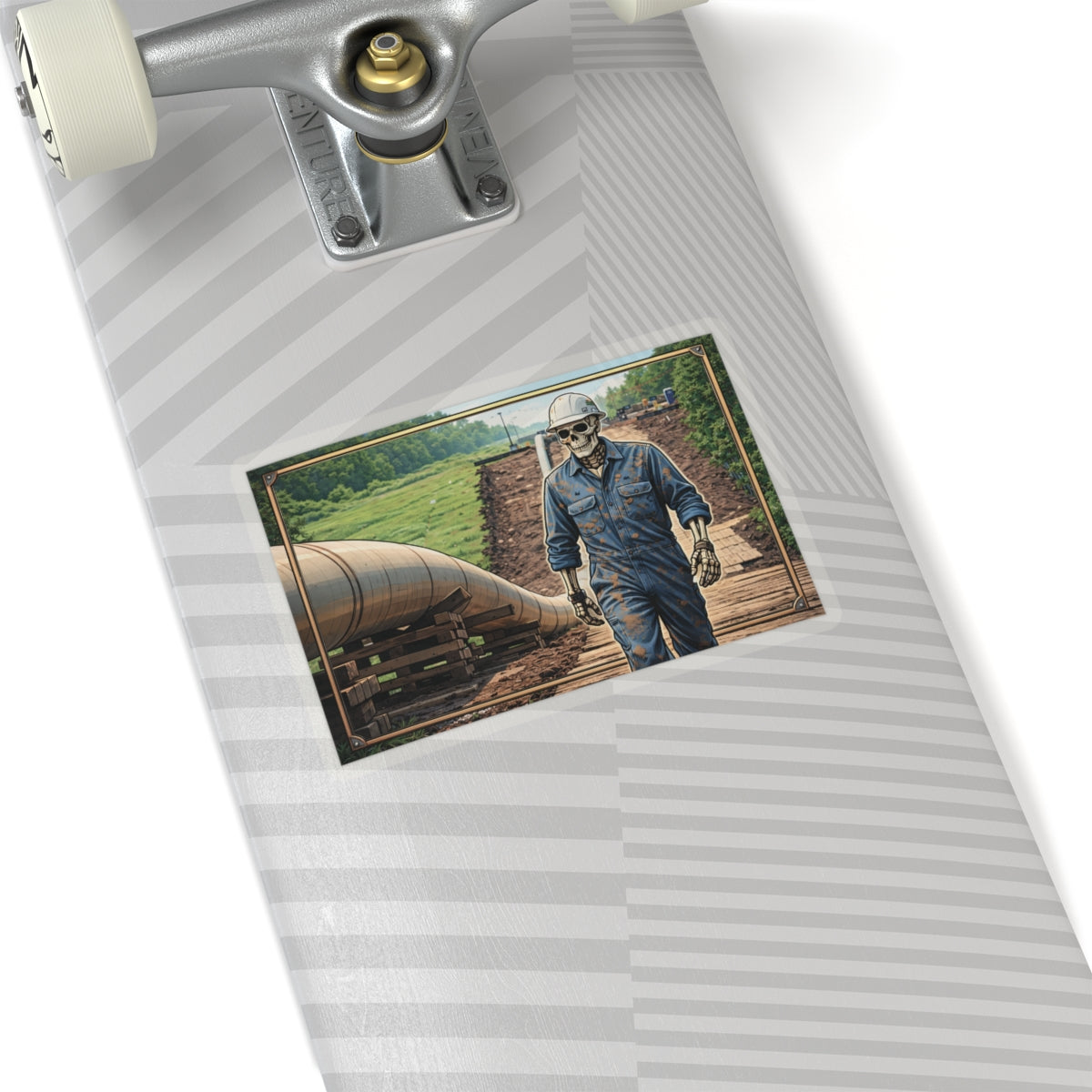 Pipeliner Sticker, Pipe liner Pride Hardhat Stickers