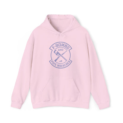 'F-Bombs and Pipe Wrenches' Hoodie, Motivational Sweater