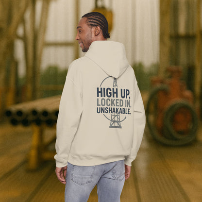 “High Up Locked In Unshakable” Hoodie, Derrickhand Sweater