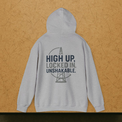 “High Up Locked In Unshakable” Hoodie, Derrickhand Sweater