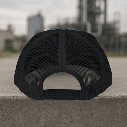 Visual Skeleton Embroidered Pipefitter hat, Pipe fitter cap