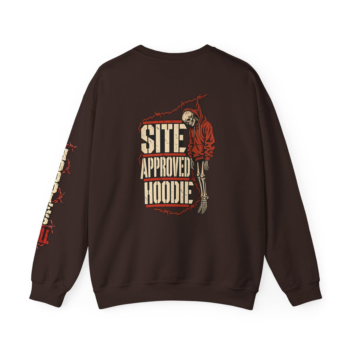 Site Approved Hoodie, Skeleton Men's Trades Sweater