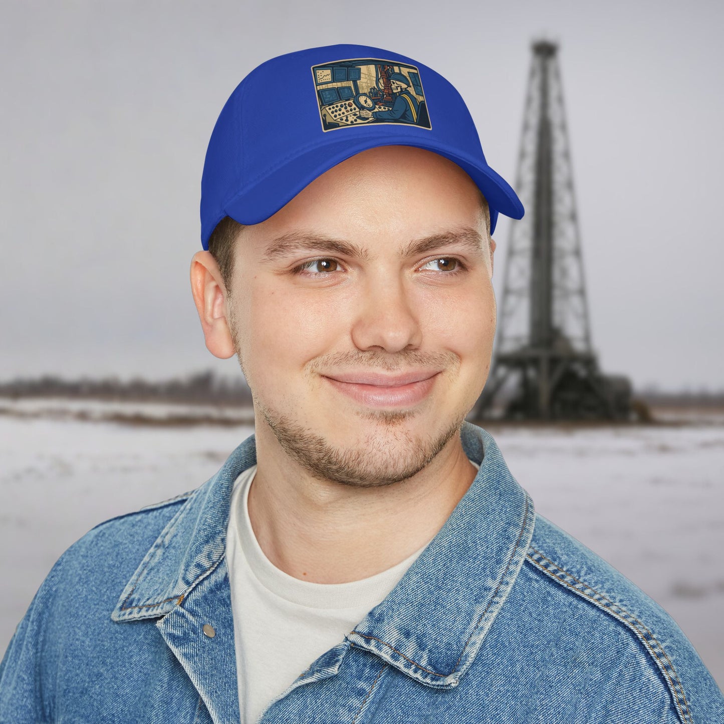 Driller Gauge Panel hat, Driller Skeleton cap