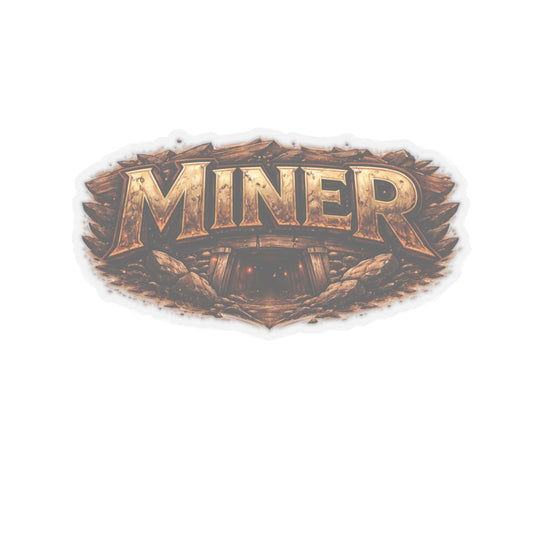 Miner Sticker, Mining Pride Hardhat Stickers