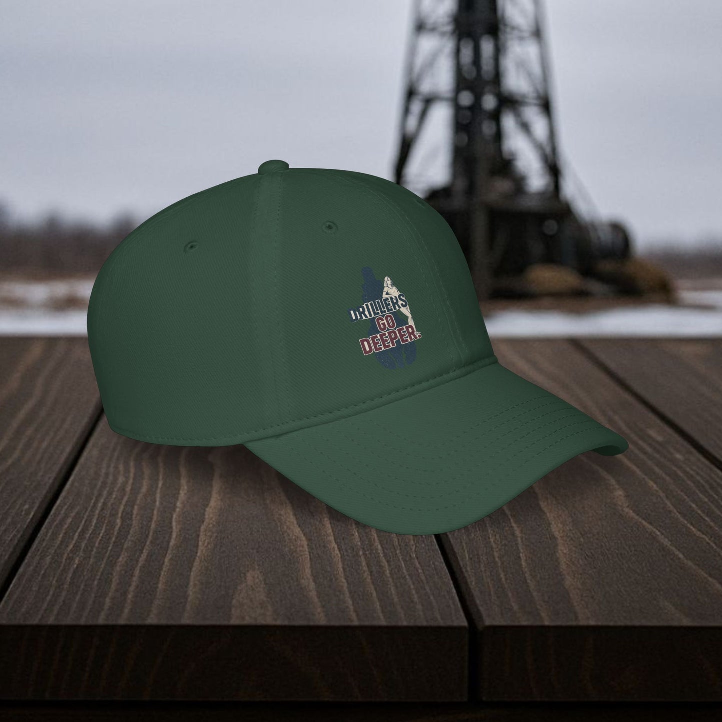 Drillers Go Deeper funny hat, Driller cap
