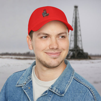 Skeleton Oilfield Worker Visual hat, General Oil cap